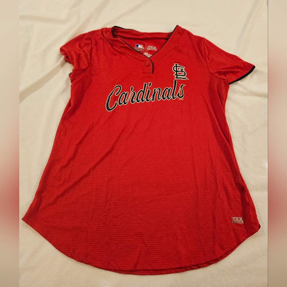Genuine Merchandise Red Cardinals Women's Jersey